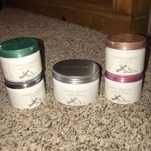 Never opened Laura Ashley body butter/ body scrub